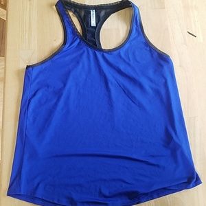 Fabletics Swing Tank with Mesh Detailing